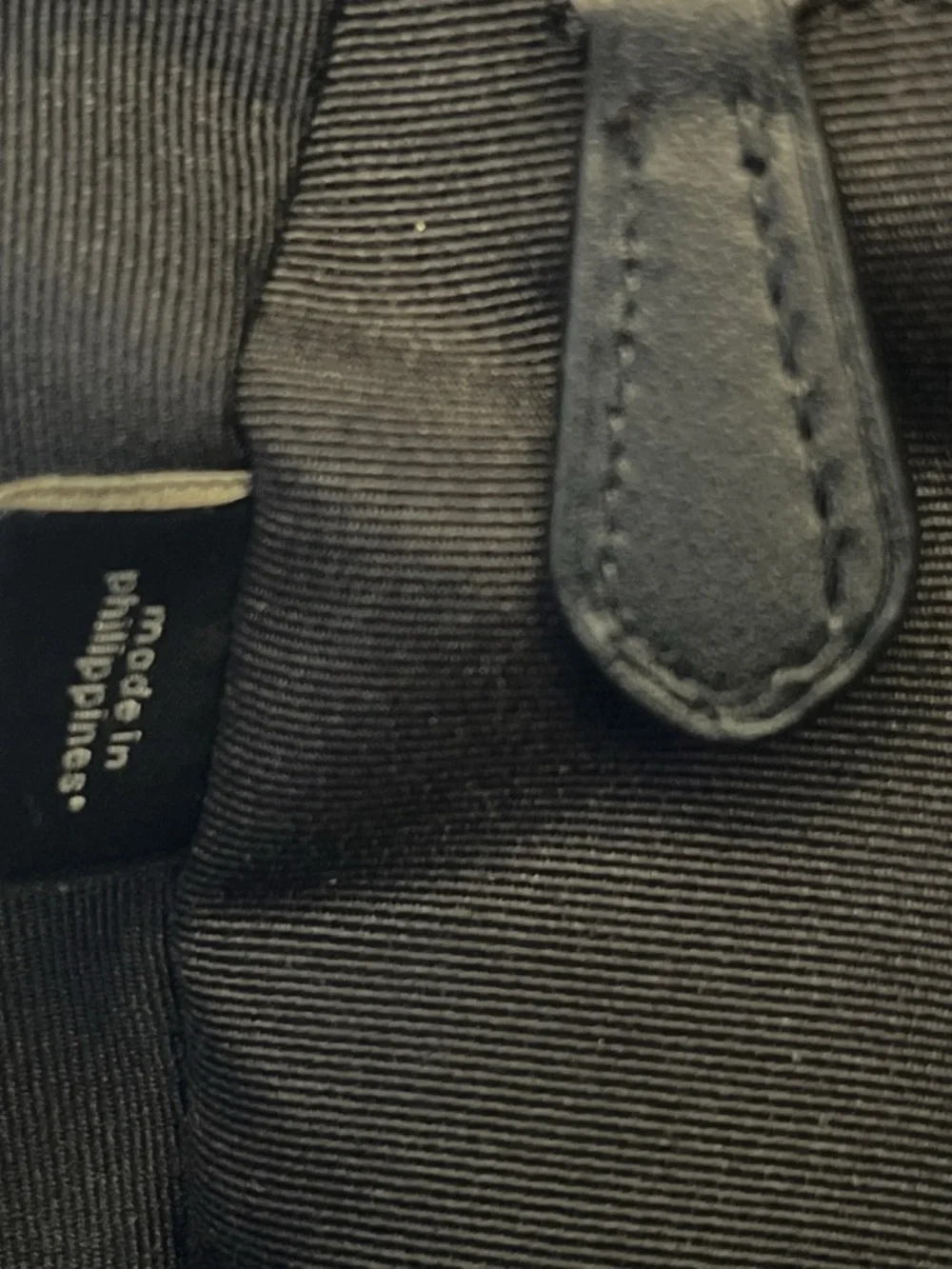 Coach Signature Canvas Backpack in Brown with Black Pocket